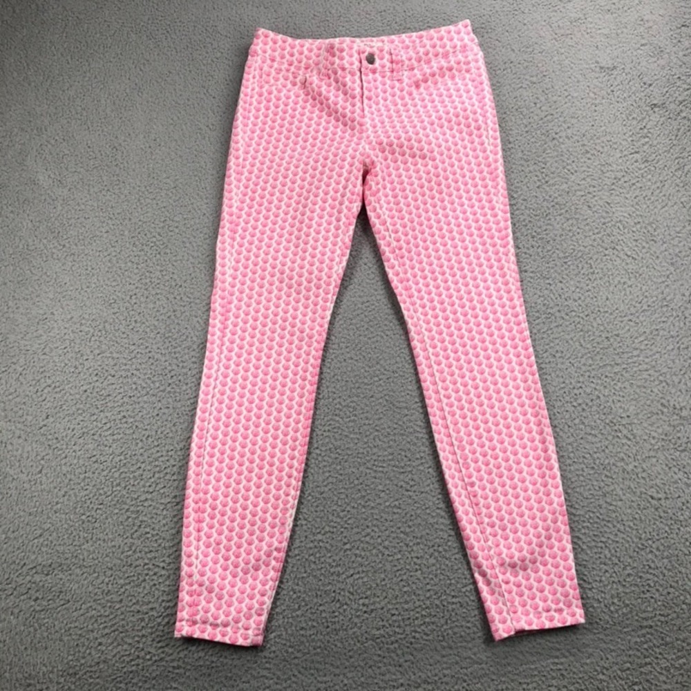 VINEYARD‎ VINES Jeans Womens Size 2 Skinny Ankle Pink Seashell Low Rise 28x27